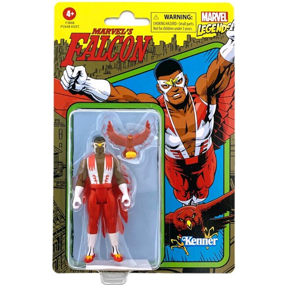 MARVEL Legends Falcon & Redwing Retro 375 Collection Figure Wave 5 - NEW - Picture 3 of 7